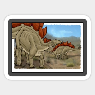 Stegosaurus Sticker